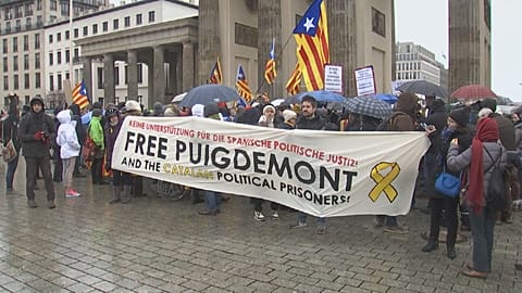 A demonstration organized by the ANC took place in Berlin