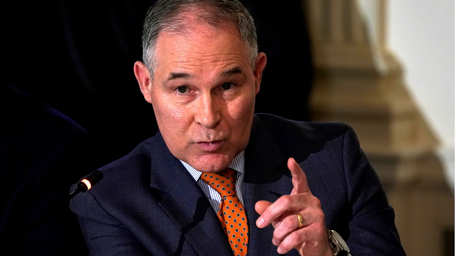 Scott Pruitt, az EPA vezetője