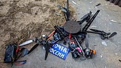 Russian postal drone spectacularly crashes on inaugural flight