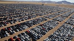 Le foto del cimitero di auto Volkswagen negli Stati Uniti 