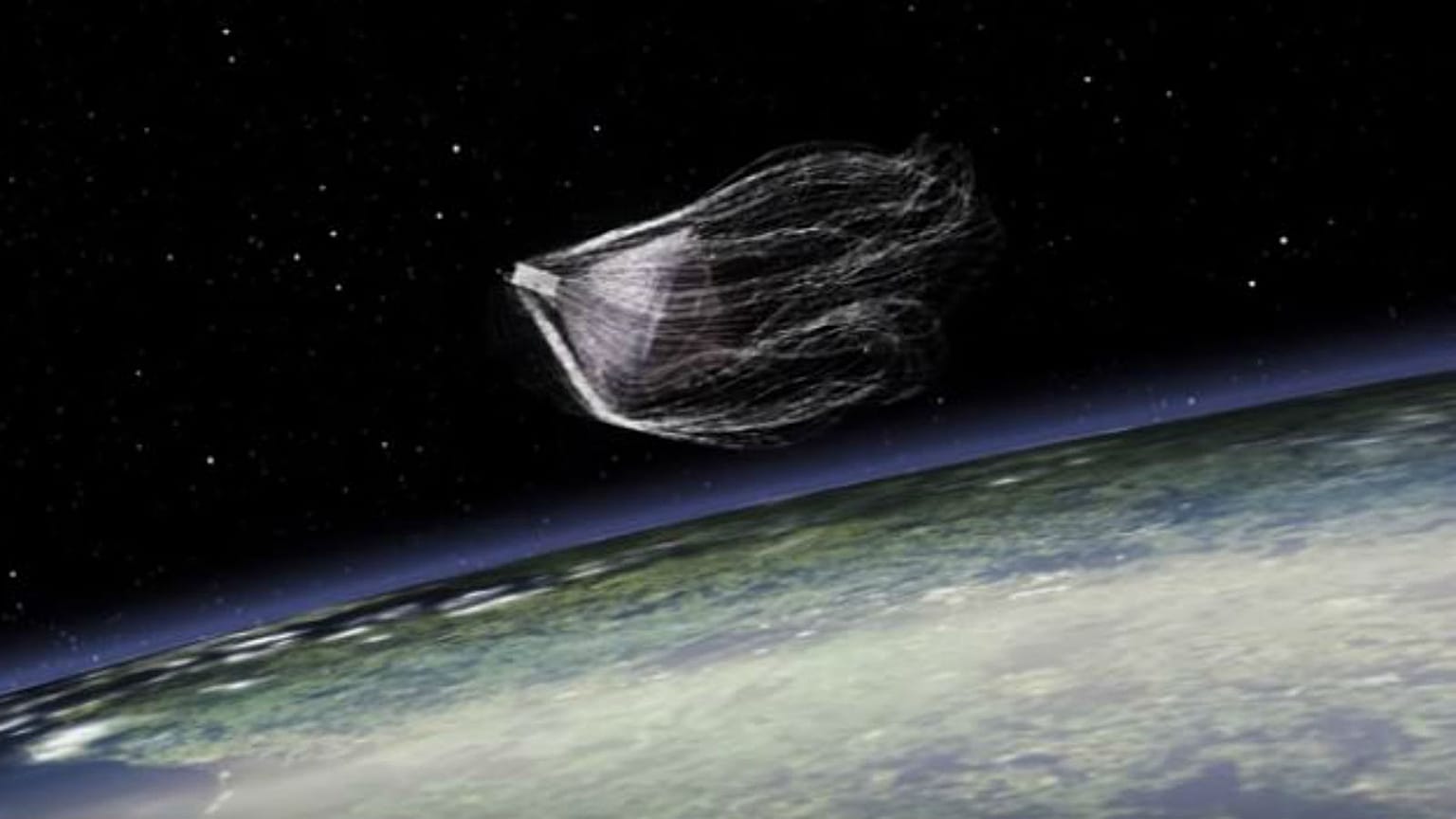 ‘Space harpoon’ to capture orbiting junk heads to ISS