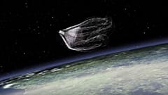 ‘Space harpoon’ to capture orbiting junk heads to ISS