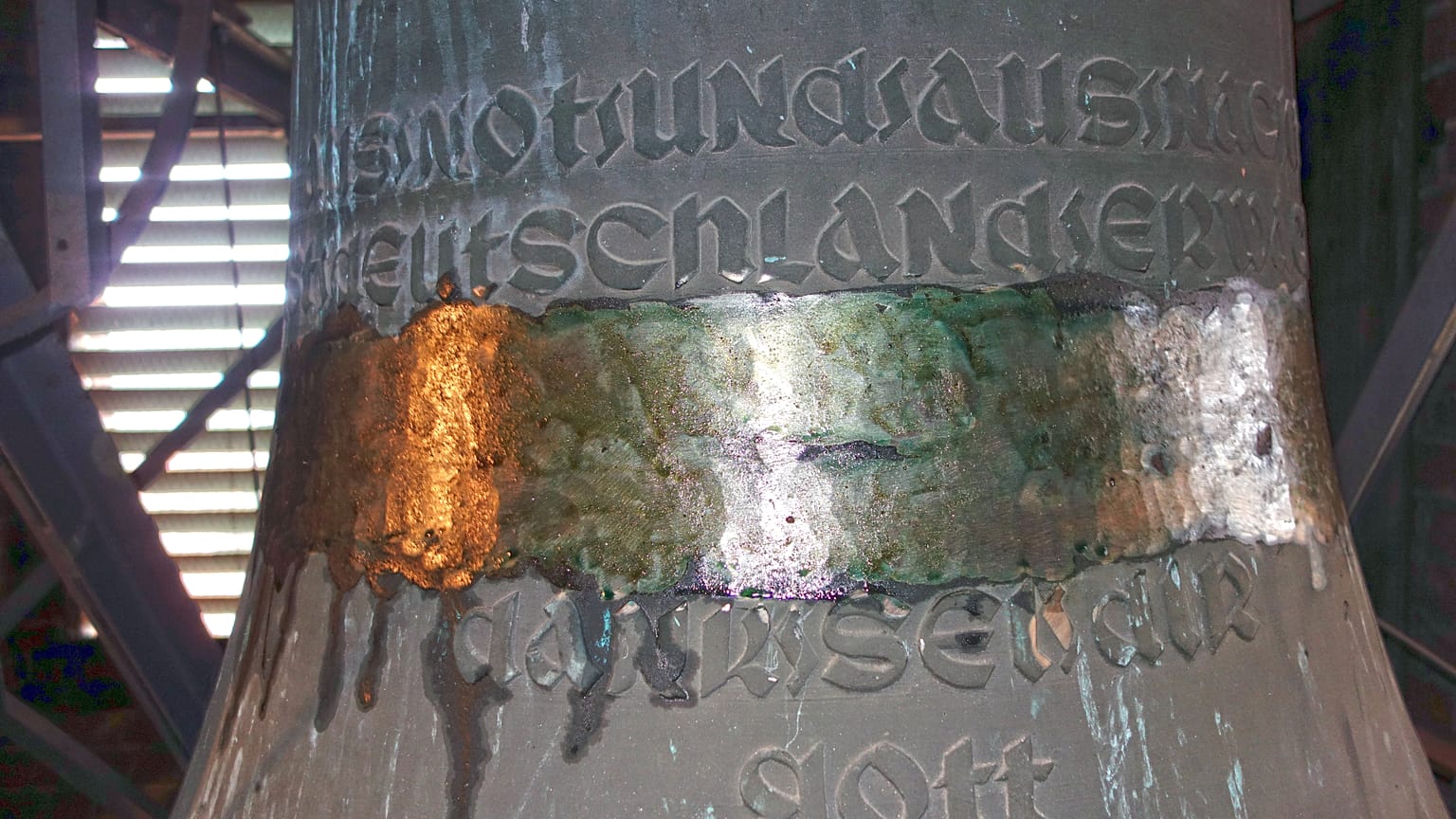 Nazi inscription secretly removed from controversial church bell in Germany