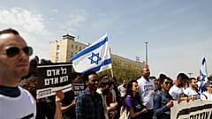 Protestos contra Netanyahu em Jerusalém e Telavive 