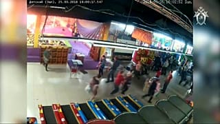 СКР обнародовал новые видео пожара в Кемерово