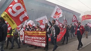 Reacciones de los afectados por la política de reformas de Macron