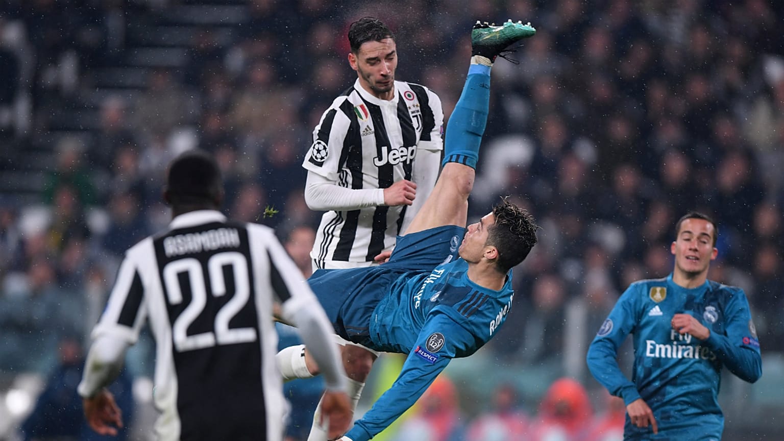 A imagem de Cristiano Ronaldo que está a correr mundo