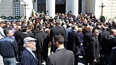 Κηδεία Στέλιου Σκλαβενίτη: Ήταν όλοι εκεί