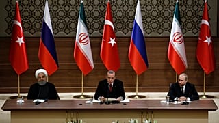 روسای جمهور روسیه، ترکیه و ایران