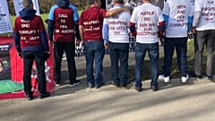 FIFA önünde çadır kuran Trabzonsporlular: "Açlık grevine de gideriz"