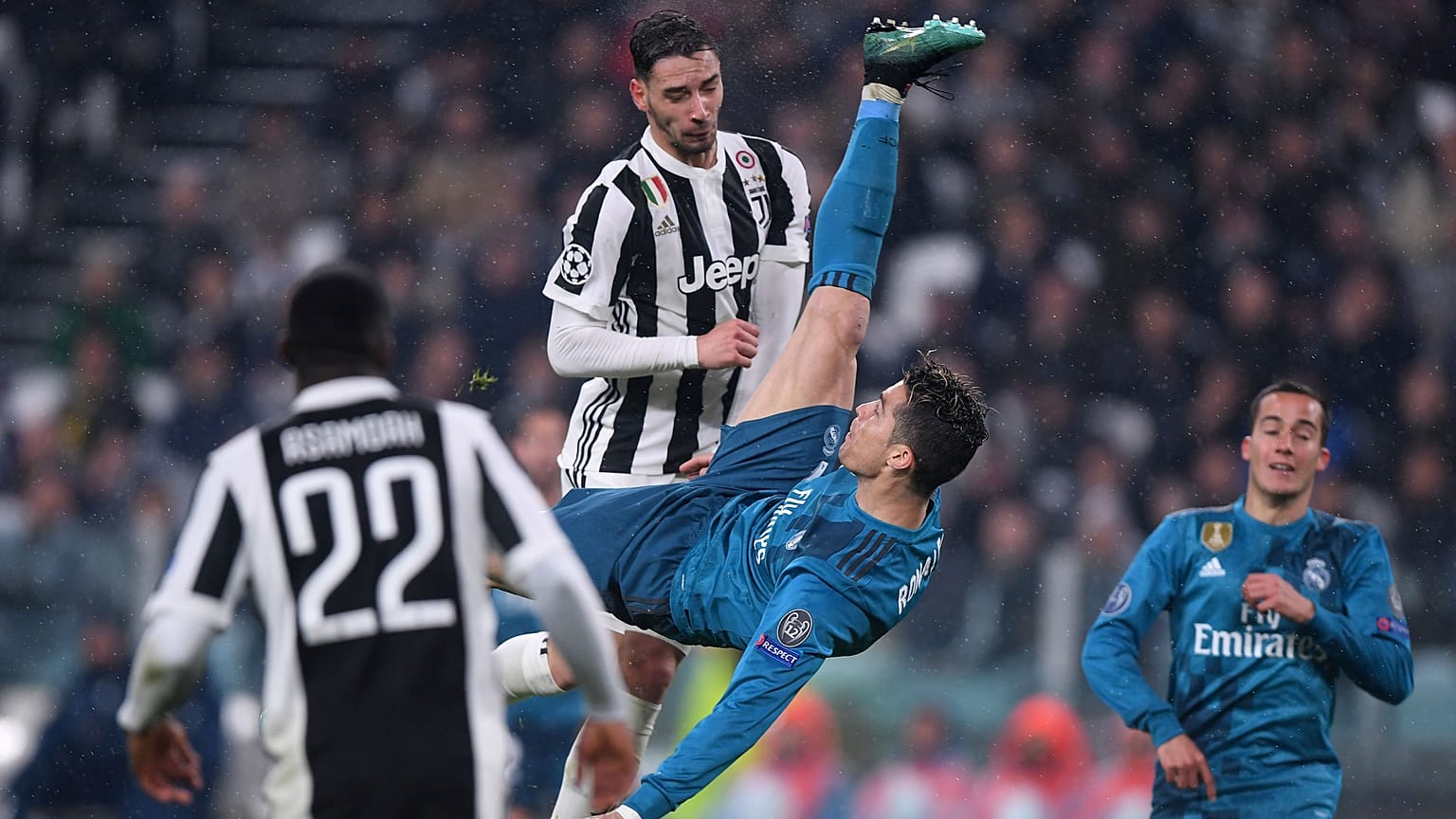 Ronaldo'un Juventus'a attığı rövaşata golü dünya basınında 