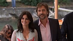 Penélope Cruz y Javier Bardem en 2017 en Venecia