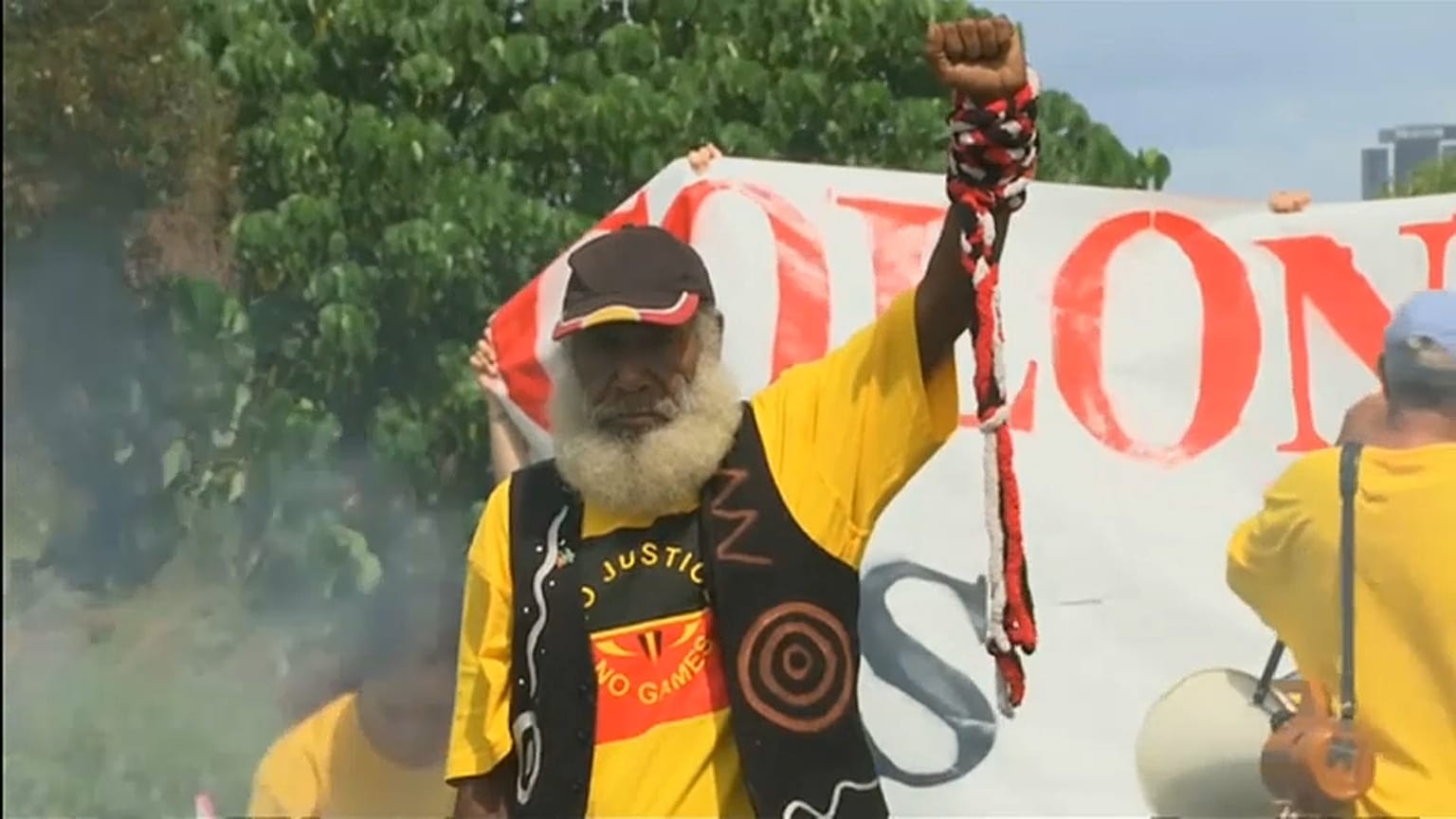 Indigenous protests at Commonwealth Games