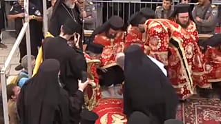 H ακολουθία του Ιερού Νιπτήρος στα Ιεροσόλυμα