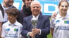 El Real Madrid recibe la Copa Nueve Valores