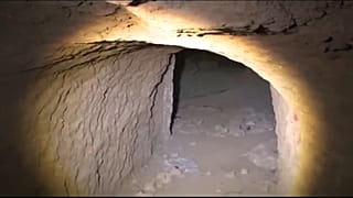 نفق تحت تلة النبي يونس في الموصل