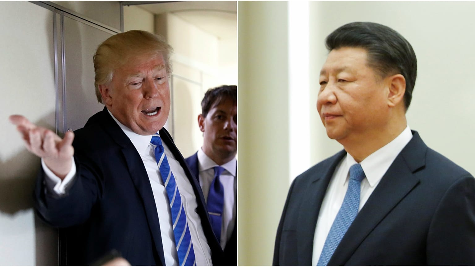 Il presidente USA Donald Trump e quello cinese Xi Jinping