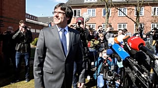 Puigdemont sale bajo fianza de la cárcel de Neumünster