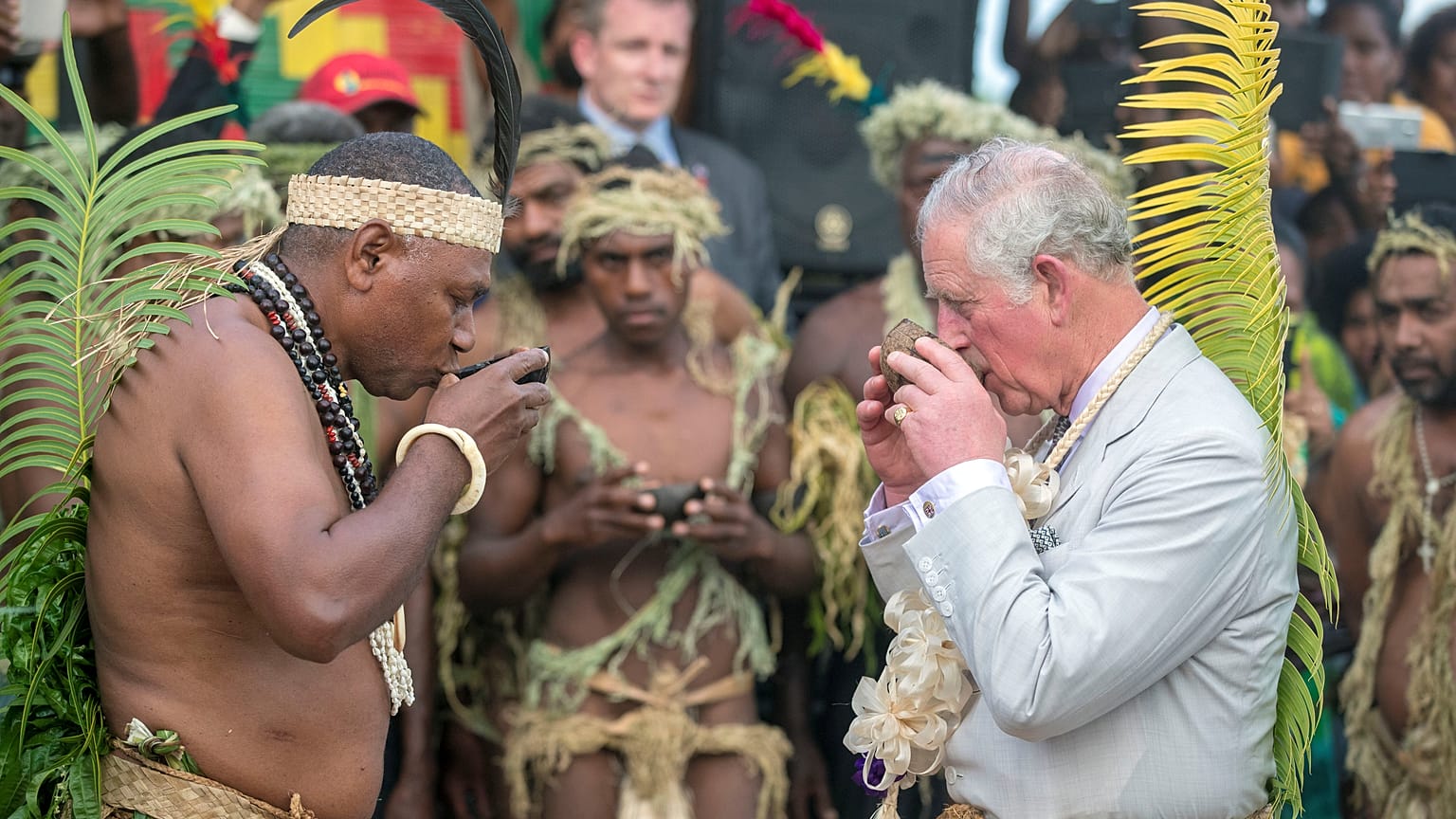 Ο Κάρολος στο Βανουάτου