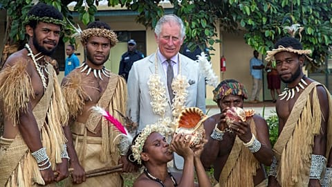 Le Prince Charles désormais "Grand chef" à Vanuatu