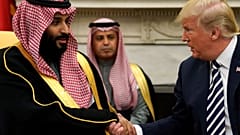 أخر رسالة من محمد بن سلمان إلى ترامب قبل مغادرته الولايات المتحدة 
