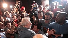 Митинг сторонников Лулы да Силвы 