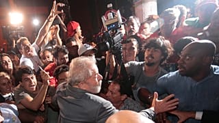 Митинг сторонников Лулы да Силвы 