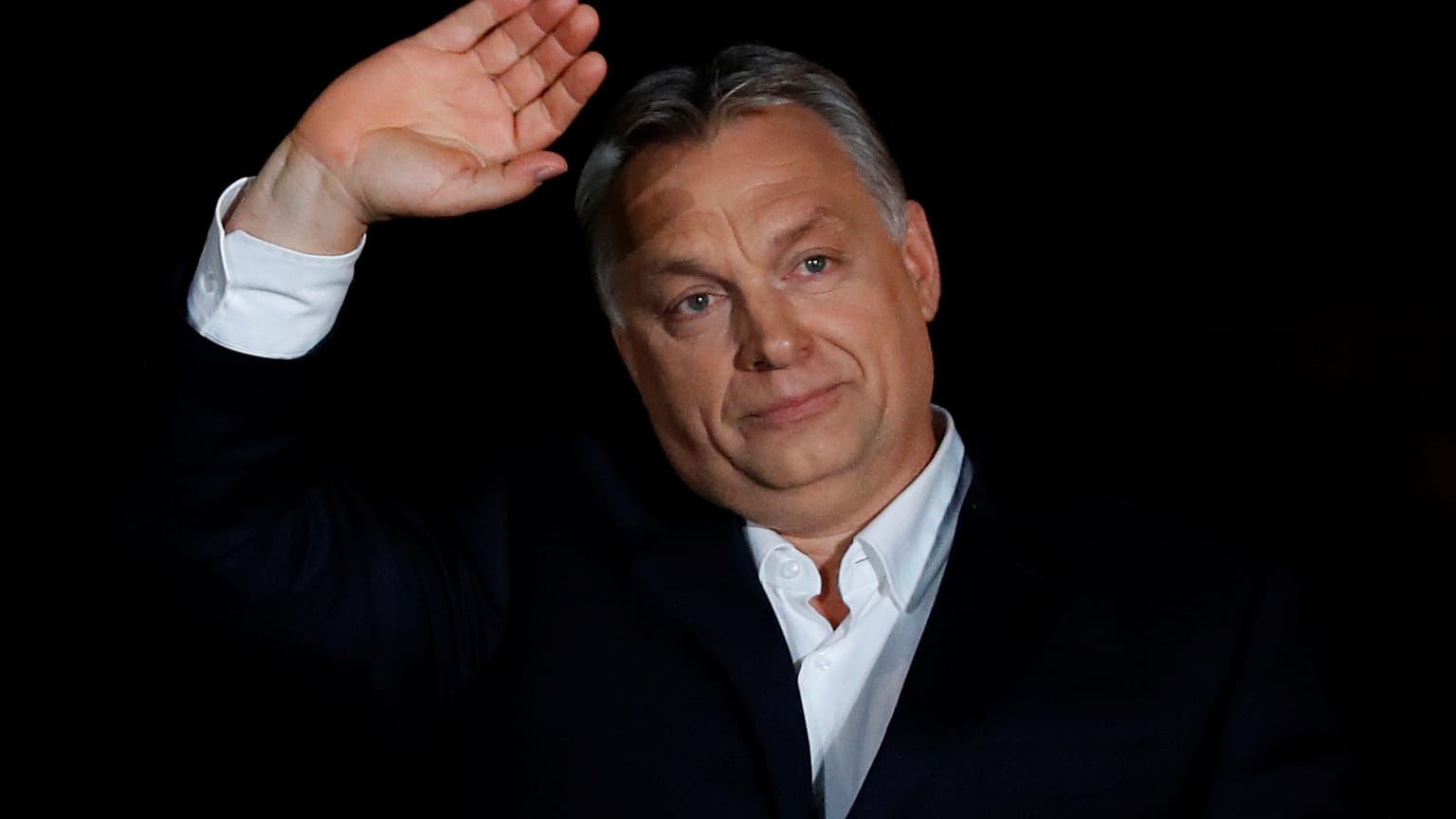 Freude bei Fidesz-Chef Viktor Orban