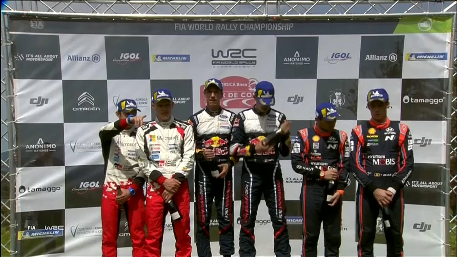 Sébastien Ogier brilha no Rali da Córsega