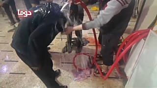 Krieg in Syrien: Berichte über Giftgasangriff