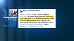 Kendőtörvény Németországban is