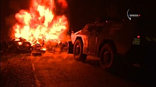 Evacuation ZAD Notre-Dame-des-Landes en France.