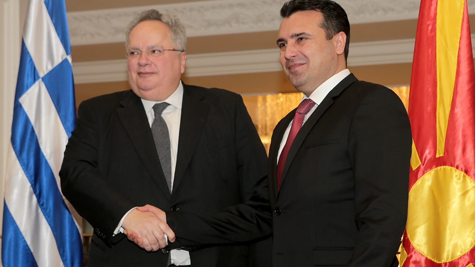 Ο υπ. Εξωτερικών με τον πρωθυπουργό της πΓΔΜ στις 28 Μαρτίου στα Σκόπια