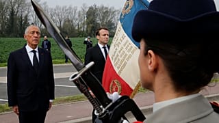 Marcelo e Macron lembram batalha de La Lys