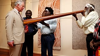 Le Prince Charles à la rencontre des aborigènes