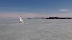 Im Geschwindkeitsrausch: Eissegler auf dem Baikalsee