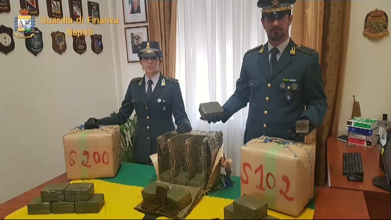 Italia: sequestrato fiume di droga della camorra