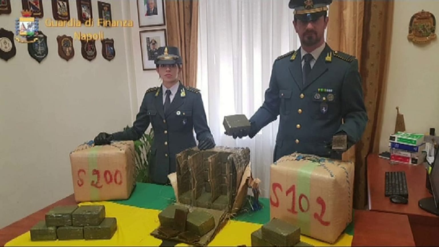 Ιταλία: Οκτώ τόνοι κάνναβης, 80 εκατομμυρίων ευρώ