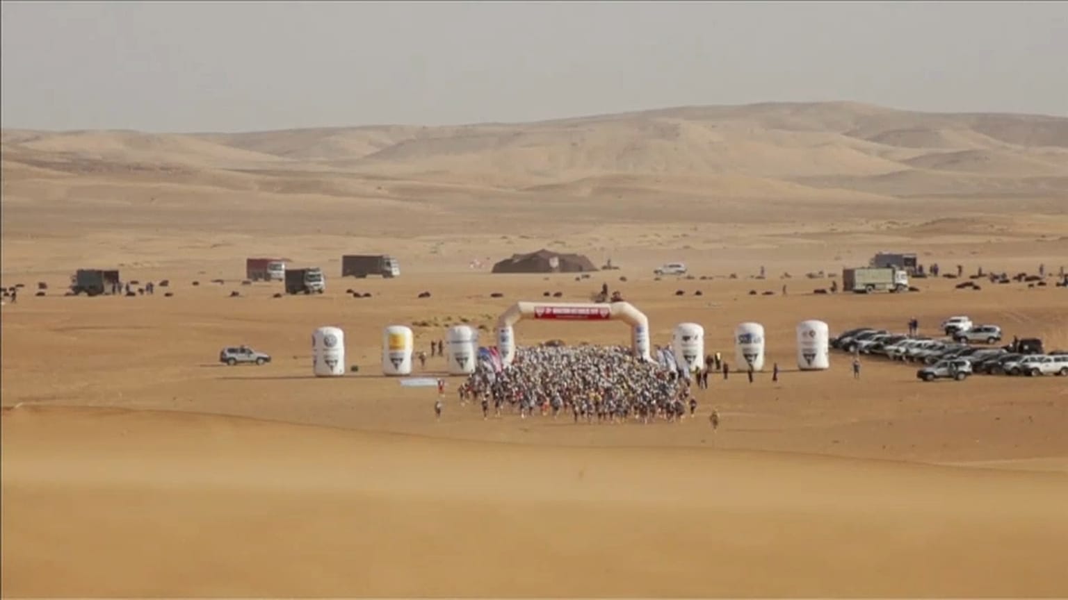 254 km'lik Çöl Maratonu'nda ikinci gün