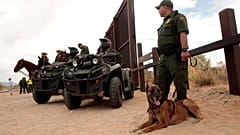 US National Guard deployed on Mexican border
