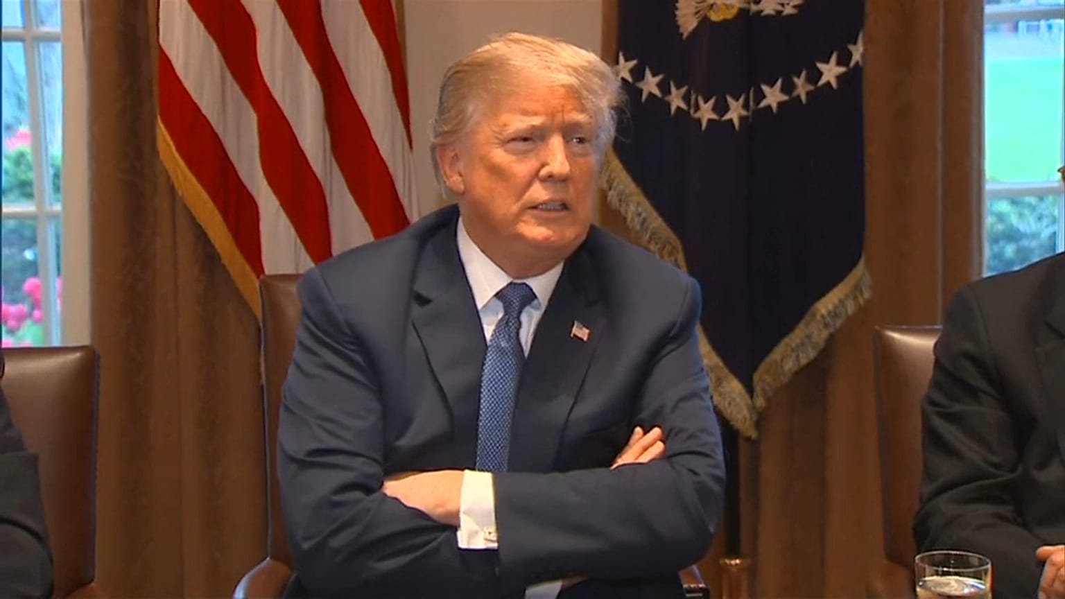 Trump zu Giftgasangriff in Syrien: alle Optionen in Betracht ziehen 