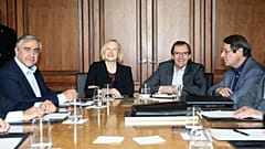 Φωτογραφία αρχείου από την συνάντηση Αναστασιάδη - Ακιντζί το 2016.