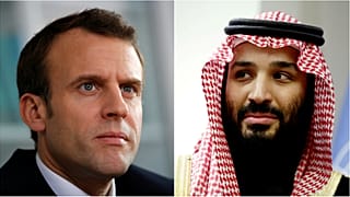 ماكرون وابن سلمان