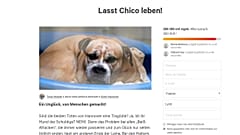 "Lasst Chico leben" fordern bisher fast 270.000 Menschen