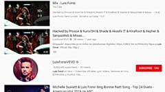 Most-watched YouTube video Despacito defaced in apparent 'hack'