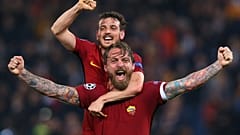 Festa em Roma, choque em Barcelona