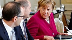 Merkel sieht "schwere Indizien" für Giftgasangriff durch Assad