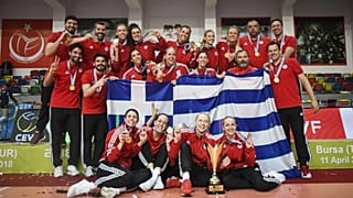 Βόλεϊ γυναικών: Ο Ολυμπιακός στην κορυφή της Ευρώπης