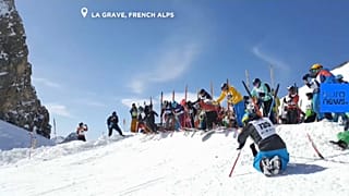 Соревнования для фрирайдеров - Le Derby de la Meije