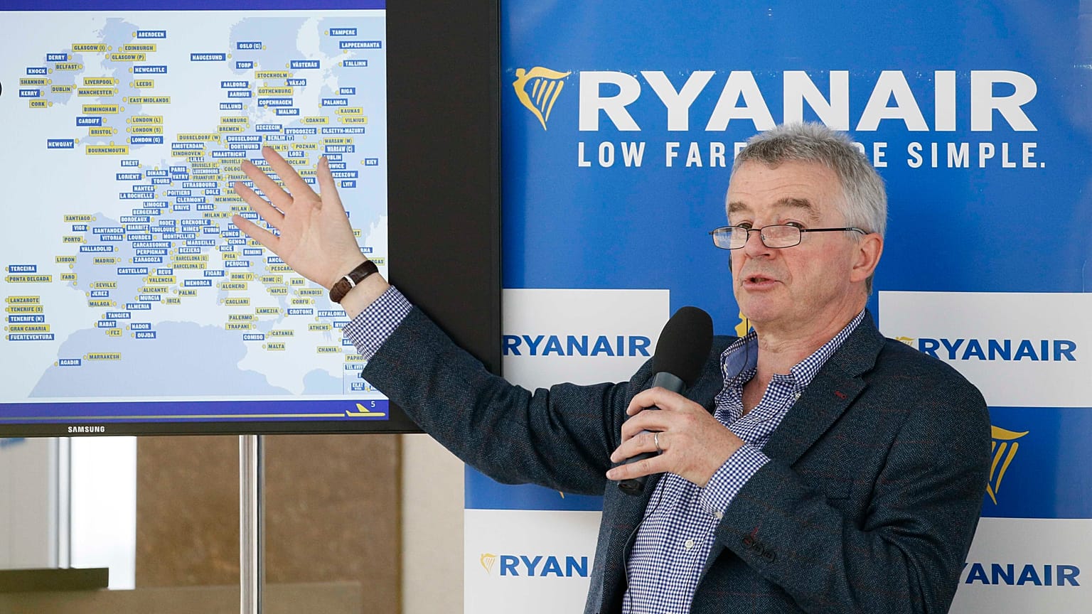 Presidente da Ryanair defende recuo britânico no Brexit